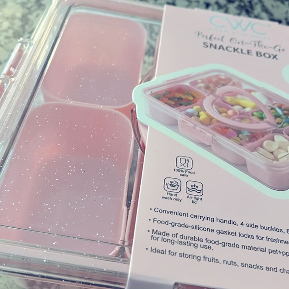 CWC Sparkly Pink Snackle Box - Picture 4 of 11